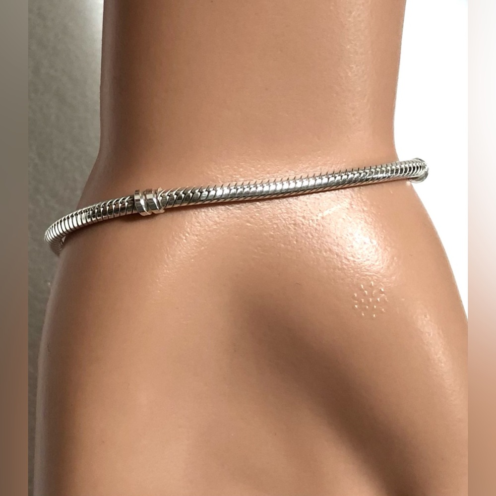 Pandora Silver Snake Chain Bracelet - Picture 4 of 9